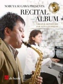 Recital Album for Alto Saxophone published by de Haske (Book & CD)